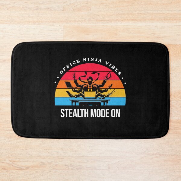 Item preview, Office Ninja Vibes: Stealth mode on designed and sold by InspireHubWear.