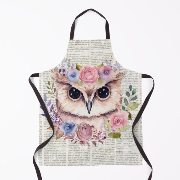 Item preview, Owl t-shirts, nature t-shirts, cute wild animal t-shirts, vintage style t-shirts. ,newspaper designed and sold by BeYourself1993.