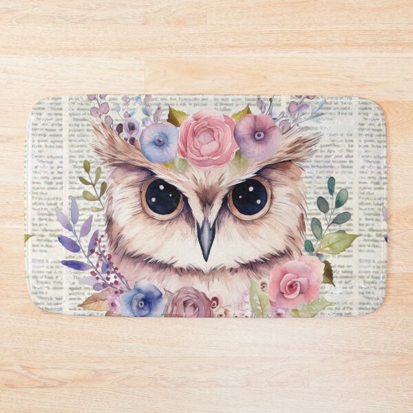 Item preview, Owl t-shirts, nature t-shirts, cute wild animal t-shirts, vintage style t-shirts. ,newspaper designed and sold by BeYourself1993.