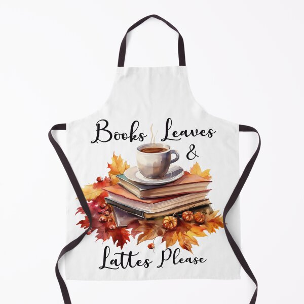 Item preview, Books, Leaves & Lattes Please designed and sold by Chestnut Falls Studio.
