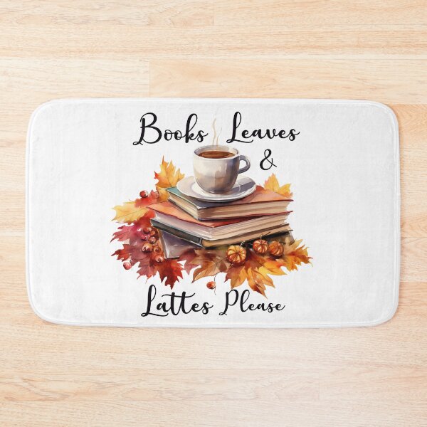Item preview, Books, Leaves & Lattes Please designed and sold by Chestnut Falls Studio.