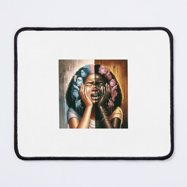 Item preview, Inner Battles (Crying) designed and sold by ElneReelArt.
