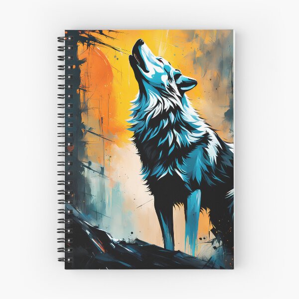 Item preview, Howling White Wolf designed and sold by mrhighsky.