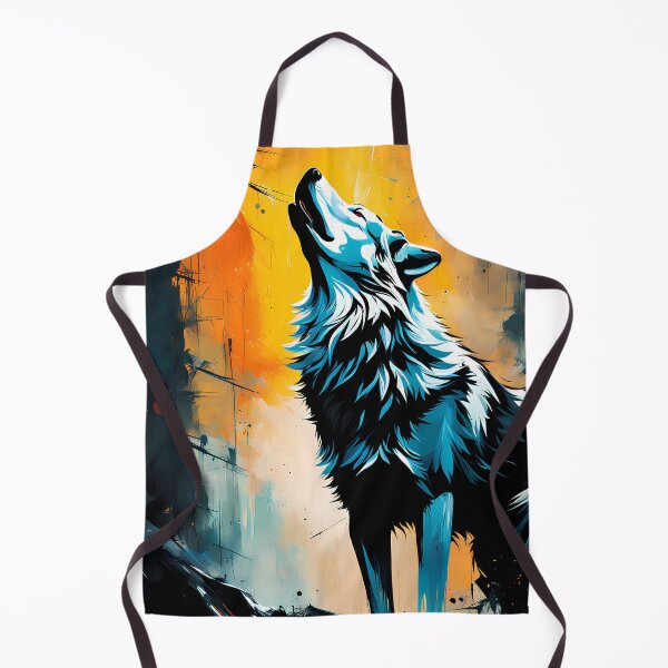Item preview, Howling White Wolf designed and sold by mrhighsky.