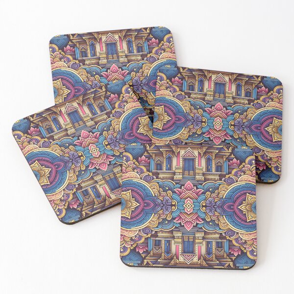 Item preview, Thai pattern paintings (10) designed and sold by fatimah-SL.