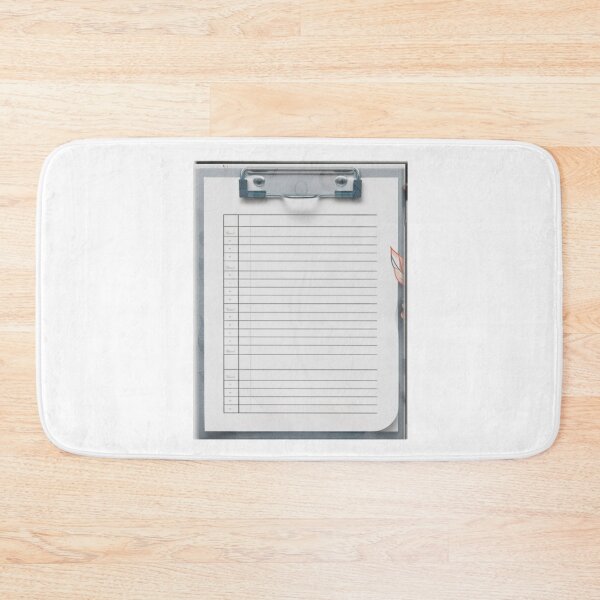 Item preview, Blank Checklist aesthetics designed and sold by TriForceDesign.