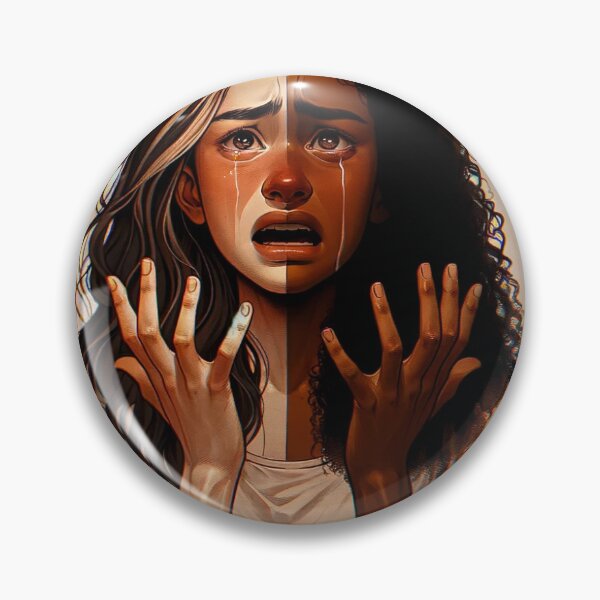 Item preview, Inner Battles (Cry at night) designed and sold by ElneReelArt.
