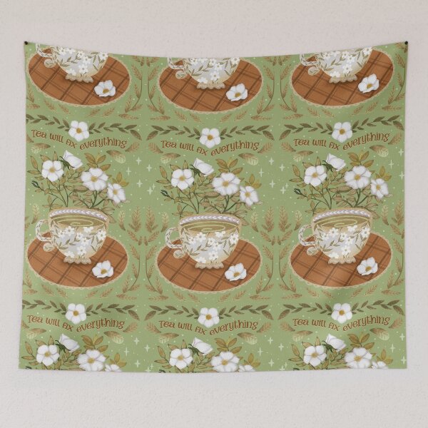 Item preview, Tea buff  designed and sold by pinkyfish1010.