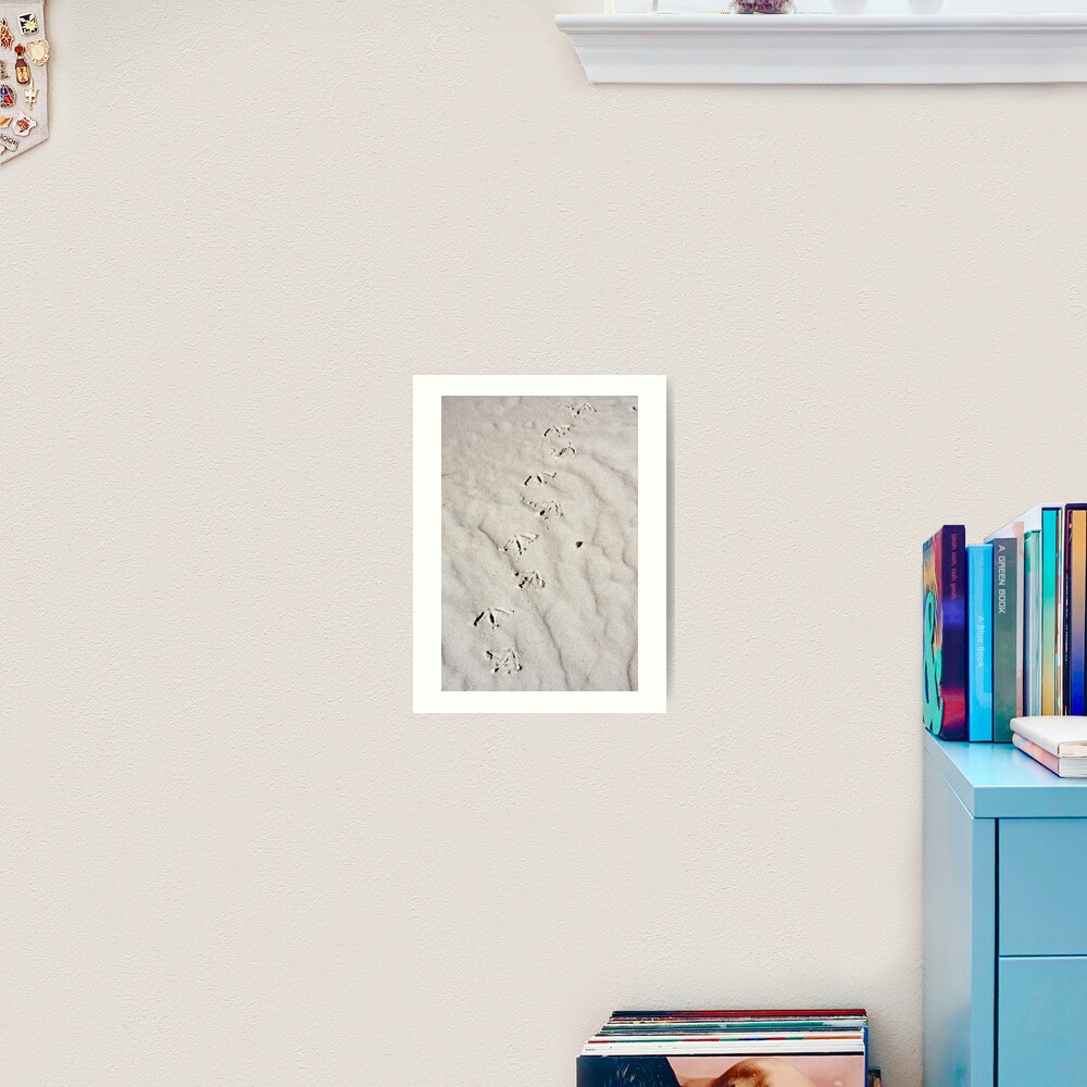 Footprints Art Print