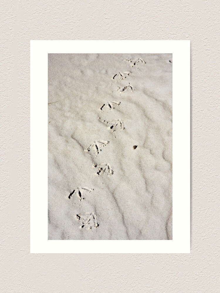 Alternate view of Footprints Art Print