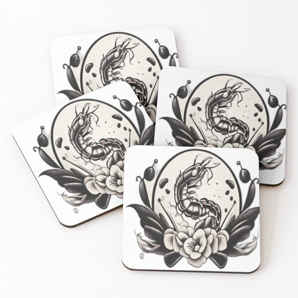 Item preview, Ink Waves: Traditional Flash Tattoo Tees" designed and sold by AS-Graphics.