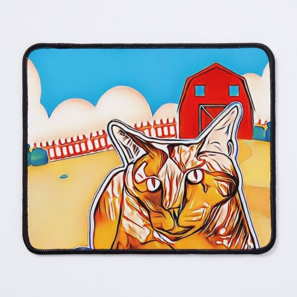 Item preview, A cat in the field designed and sold by glauco54.