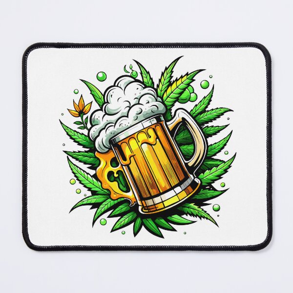 Item preview, Cheers and beers marijuana designed and sold by dave388.