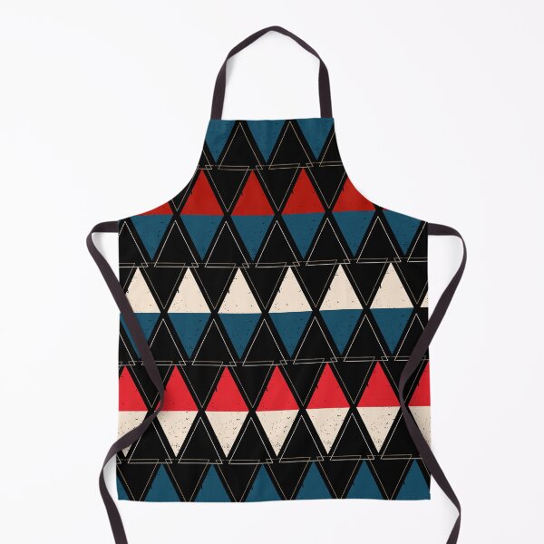 Item preview, red and Blue zigzag  diamond pattern  designed and sold by mndesignworx.