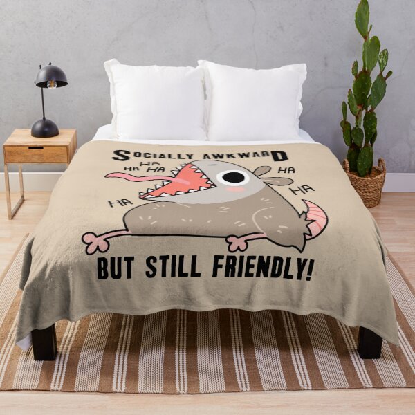Item preview, Socially awkward but still friendly opossum funny designed and sold by Kawabijutsu21.
