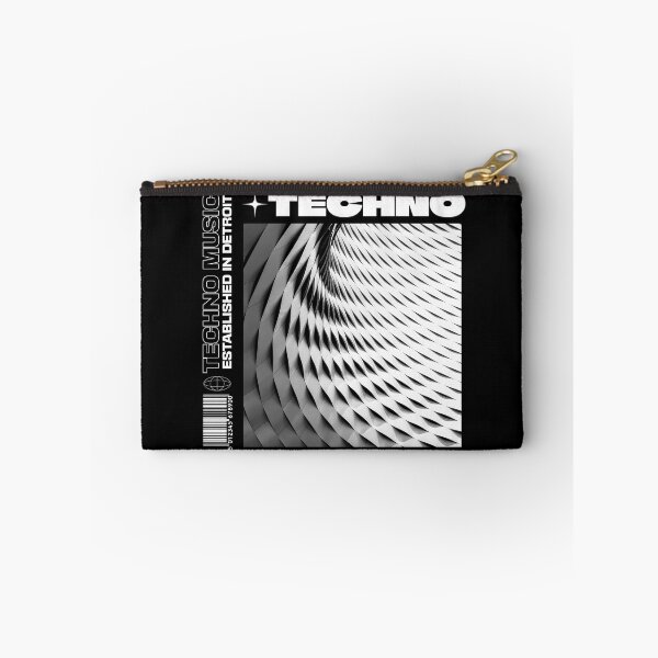 Item preview, TECHNO - Modern Art (white)  designed and sold by Discothreadz.