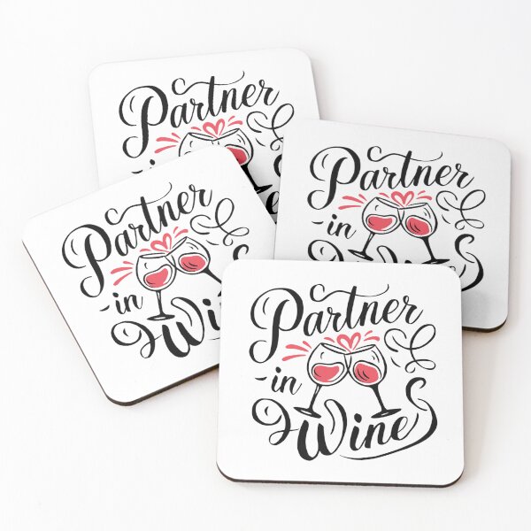 Item preview, Partner In Wine designed and sold by PeelZinc.
