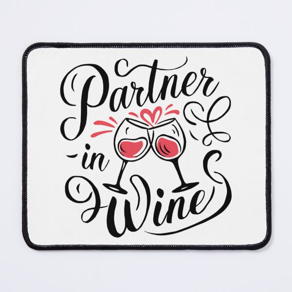 Item preview, Partner In Wine designed and sold by PeelZinc.