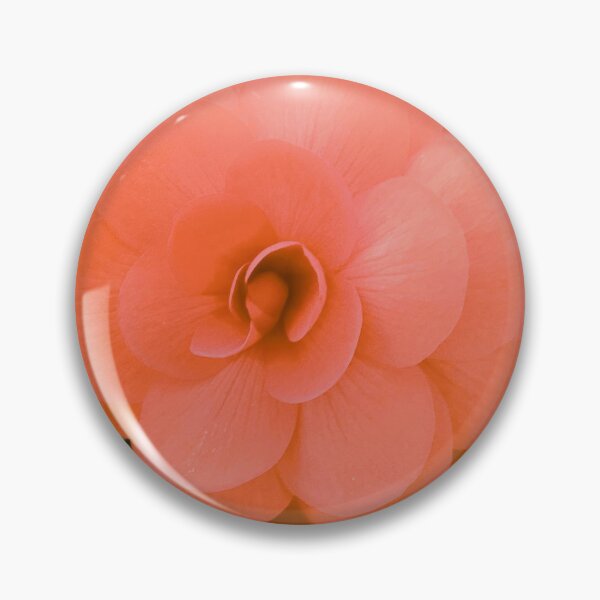 Item preview, large bright apriot begonia designed and sold by Pauline  Whitburn.
