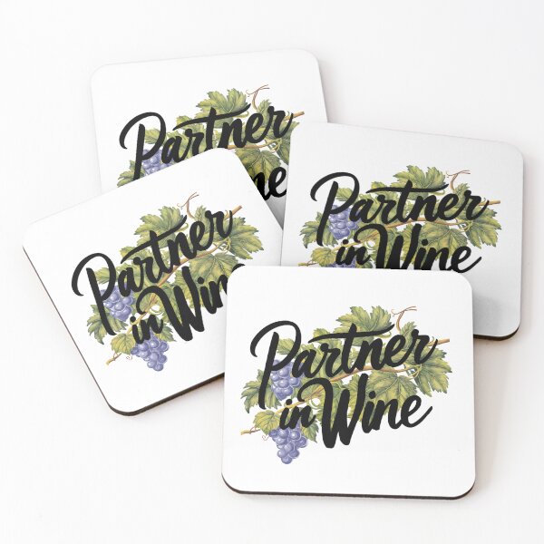 Item preview, Partner In Wine designed and sold by PeelZinc.
