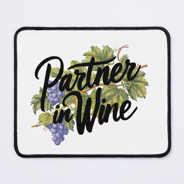 Item preview, Partner In Wine designed and sold by PeelZinc.