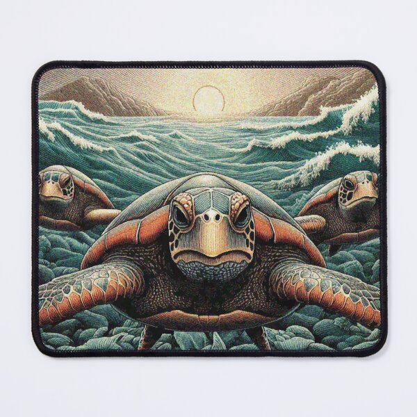 Item preview, Sea Turtles designed and sold by Illuministique.