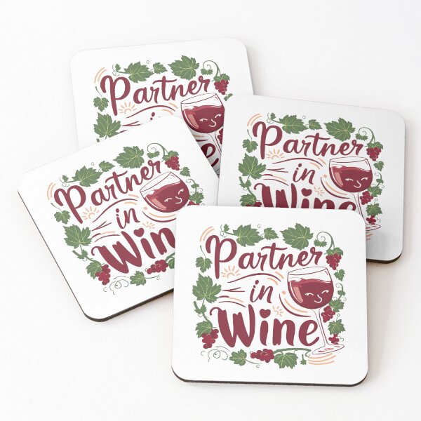 Item preview, Partner In Wine designed and sold by PeelZinc.