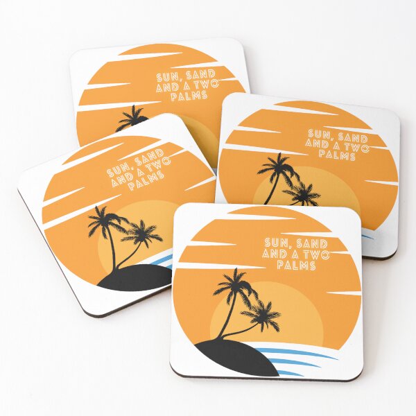 Item preview, Sun sand and a two palms designed and sold by RetroNibylander.