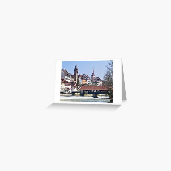 Bremgarten at early Spring Greeting Card