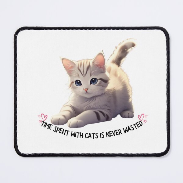Item preview, Time Spent With a Cat designed and sold by pUNKnown.