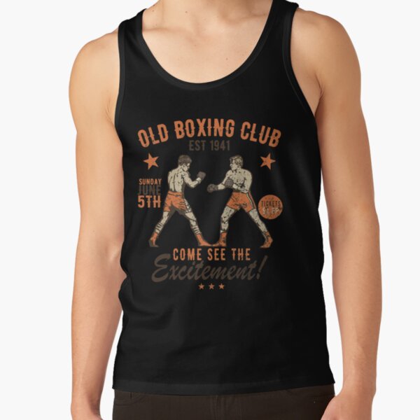 Rocky Tanktop Balboa and Creed in the Ring Black Tank