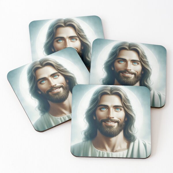 Item preview, Jesus Smiling, Jesus Christ, Jesus Face, Lord Christ, Christian designed and sold by stylishdzign.