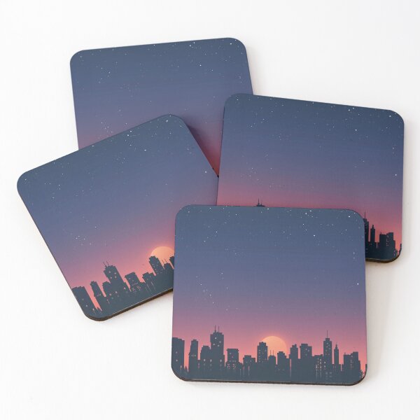 Item preview, Serene Dawn: The Urban Silhouette designed and sold by chi3-jp.