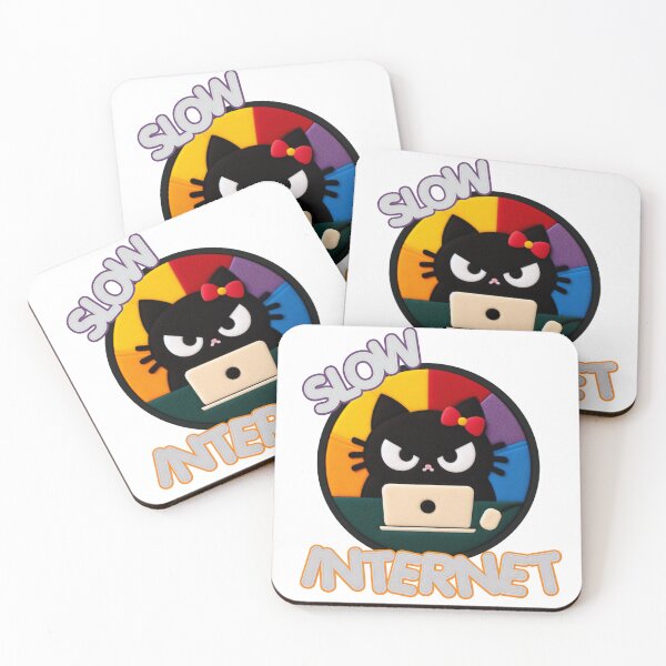 Item preview, Tech-savvy Black Cat Internet designed and sold by GALUMARKET.