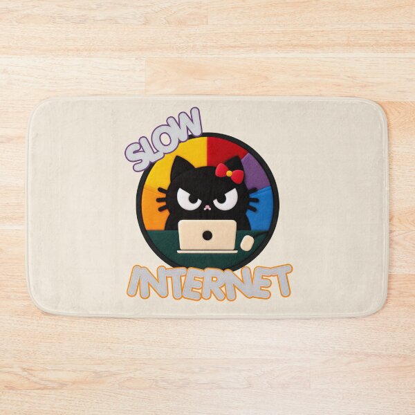 Item preview, Tech-savvy Black Cat Internet designed and sold by GALUMARKET.