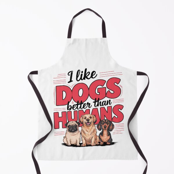 Item preview, I Like Dogs Better Than Humans designed and sold by PeelZinc.