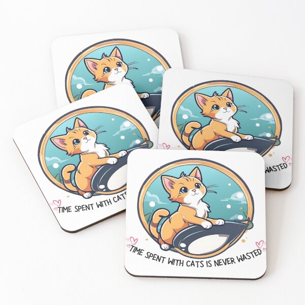 Item preview, Time Spent With a Cat designed and sold by pUNKnown.