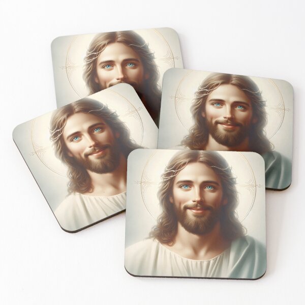 Item preview, Jesus Smiling, Jesus Christ, Jesus Face, Lord Christ, Christian designed and sold by stylishdzign.
