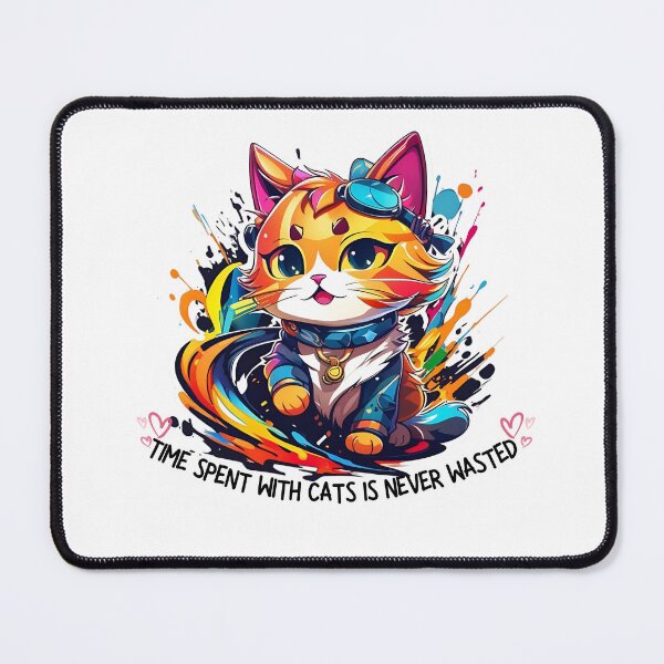 Item preview, Time Spent With a Cat designed and sold by pUNKnown.