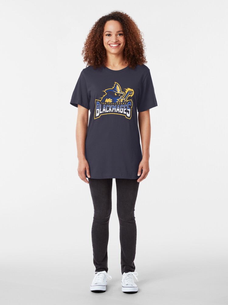 Alternate view of Fantasy League Black Mages Slim Fit T-Shirt