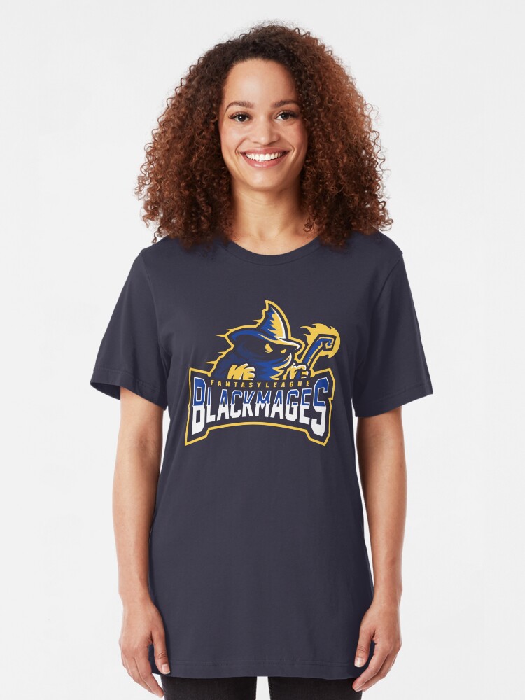 Alternate view of Fantasy League Black Mages Slim Fit T-Shirt