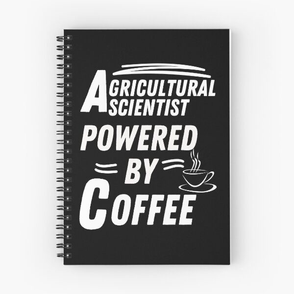 Item preview, agricultural scientist powered by coffee designed and sold by annoying-shirts.