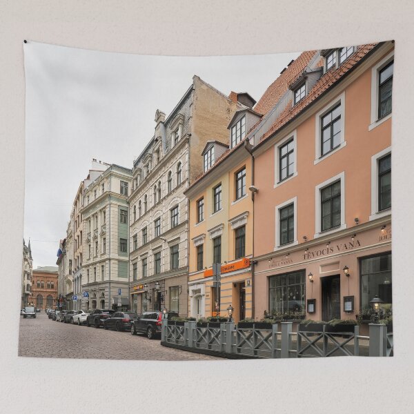 Item preview, Old Streets.  Riga 2024 designed and sold by Jouko Lehto Photography.