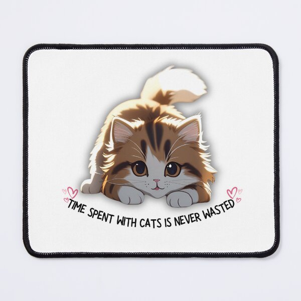 Item preview, Time Spent With a Cat designed and sold by pUNKnown.