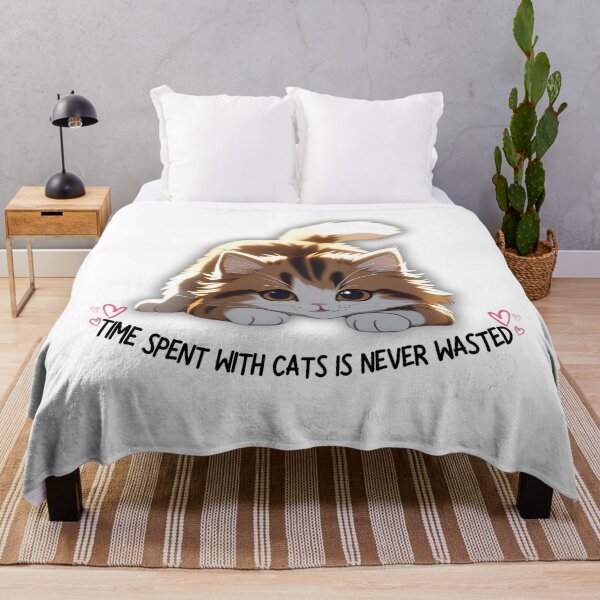 Item preview, Time Spent With a Cat designed and sold by pUNKnown.