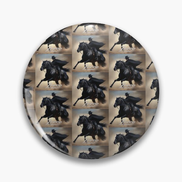 Item preview, Zorro on horseback galloping designed and sold by Astralia.