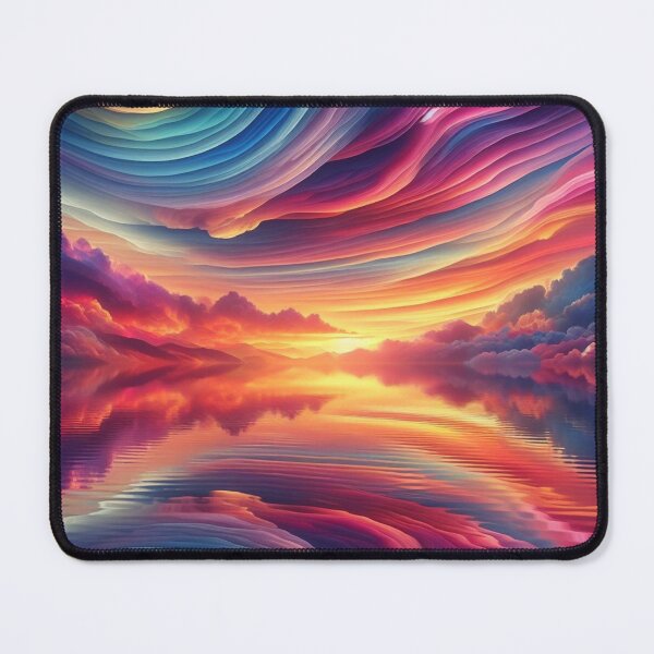 Item preview, Wavy Rainbow Sky designed and sold by DeeCeeFashion.