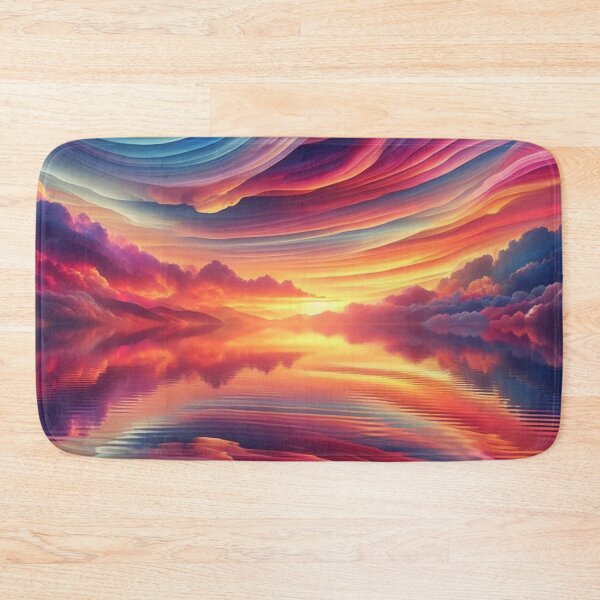 Item preview, Wavy Rainbow Sky designed and sold by DeeCeeFashion.