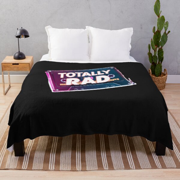 Item preview, Totally Rad Cassette - 80s Neon Retro Mixtape Design designed and sold by TrendyGraphTees.