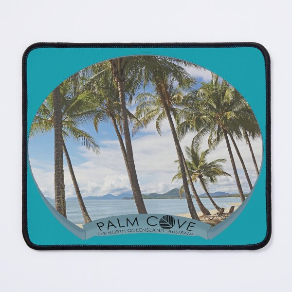Item preview, Palm Cove Holiday Graphic designed and sold by Randell Burke.